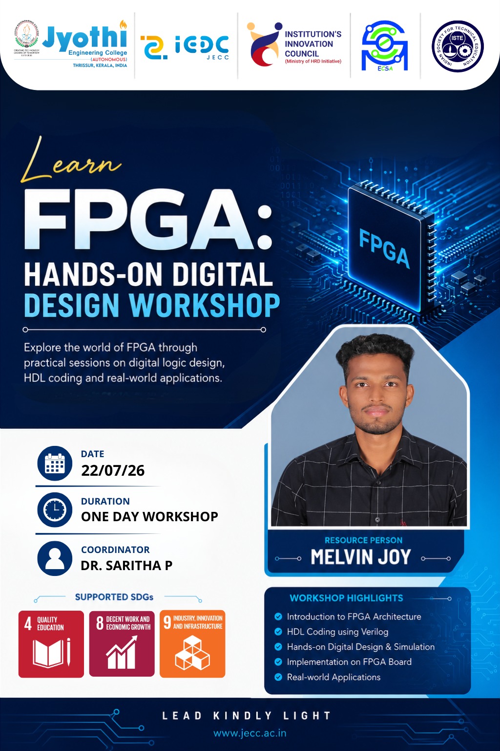 FPGA-HANDSON DIGITAL DESIGN WORKSHOP