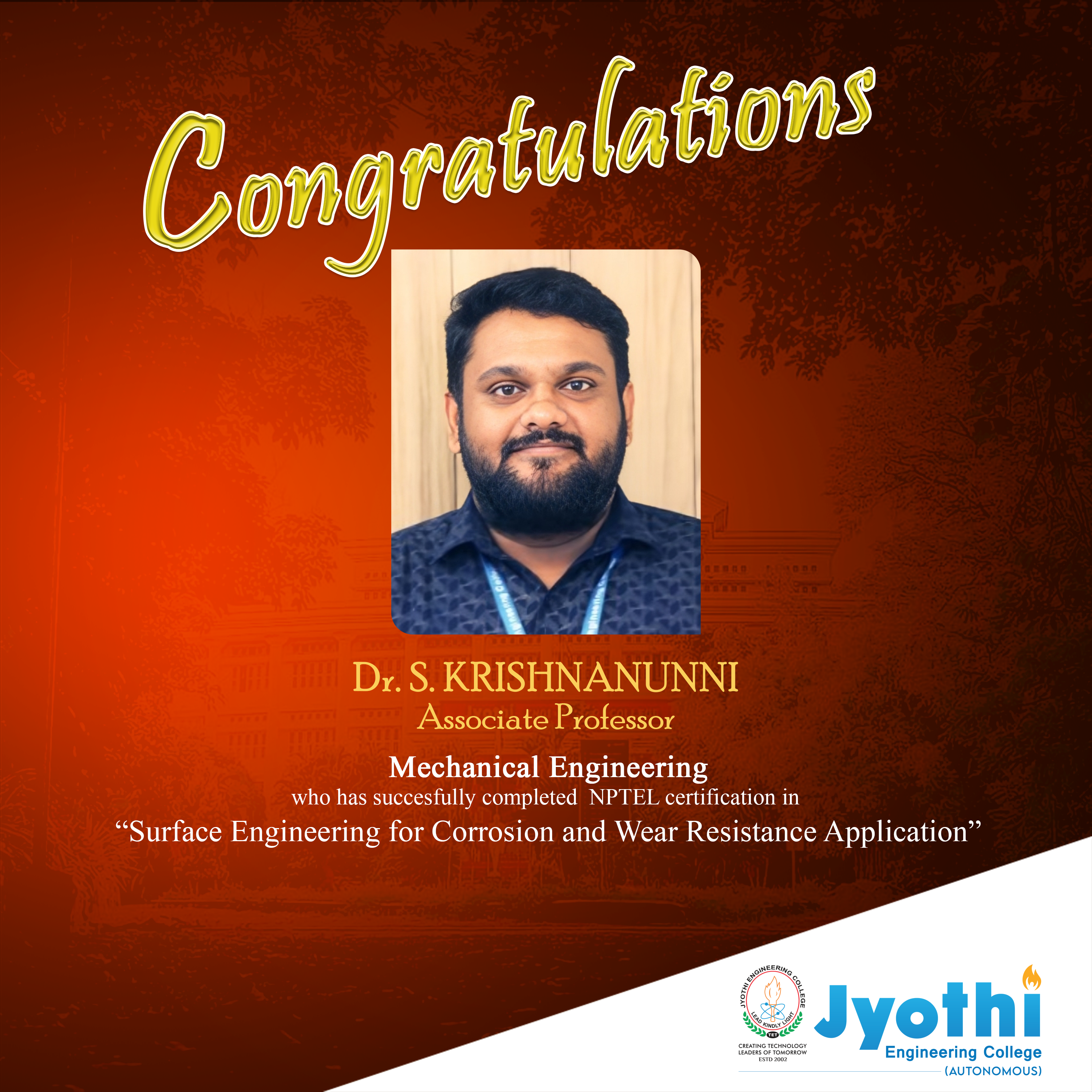 28_05_25_Congrats_NPTEL_ME_krishnanunni.png